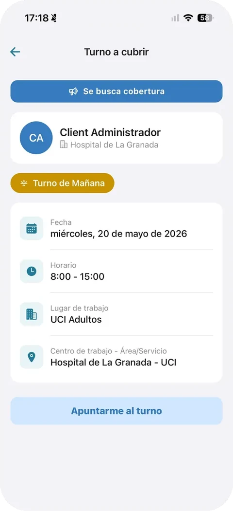 Quenda de cobertura publicada polo centro